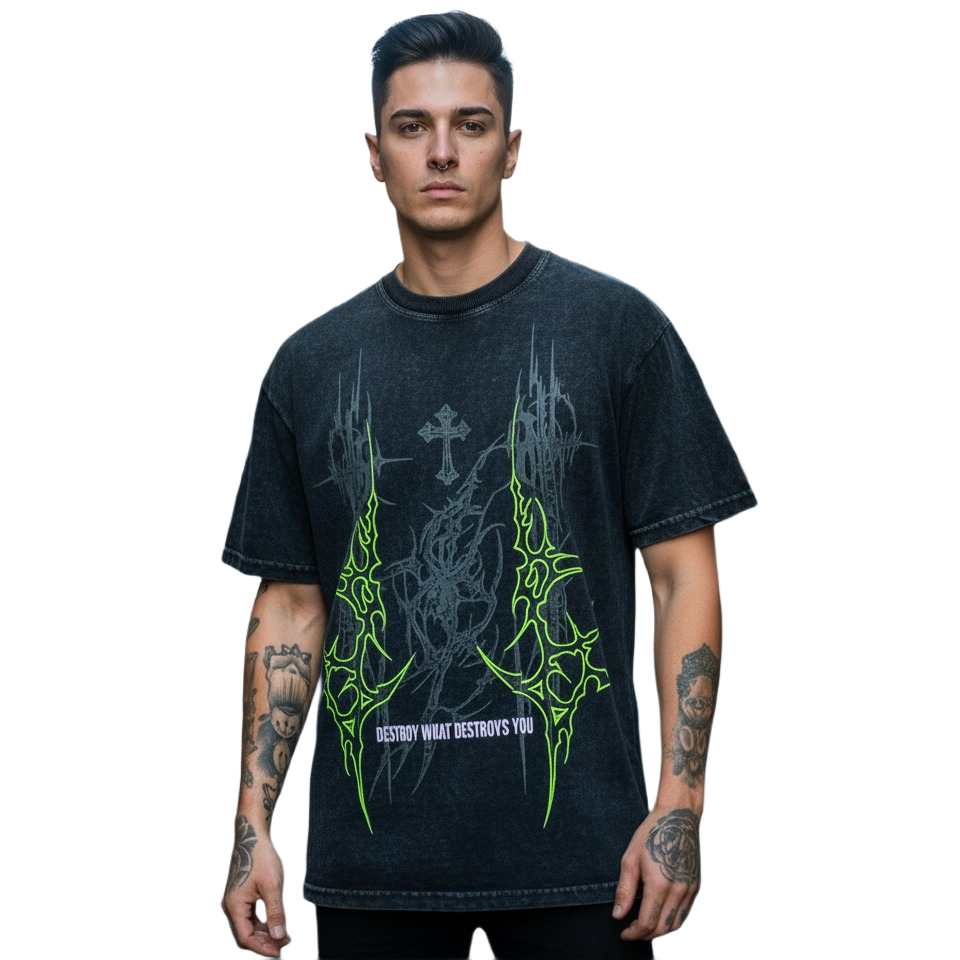 SACRED VENOM - UNISEX OVERSIZED TEES