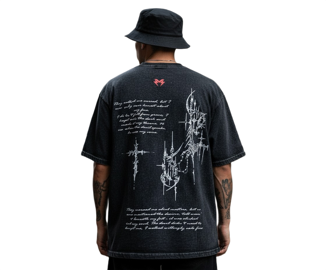 DEVIL- UNISEX OVERSIZED TEES