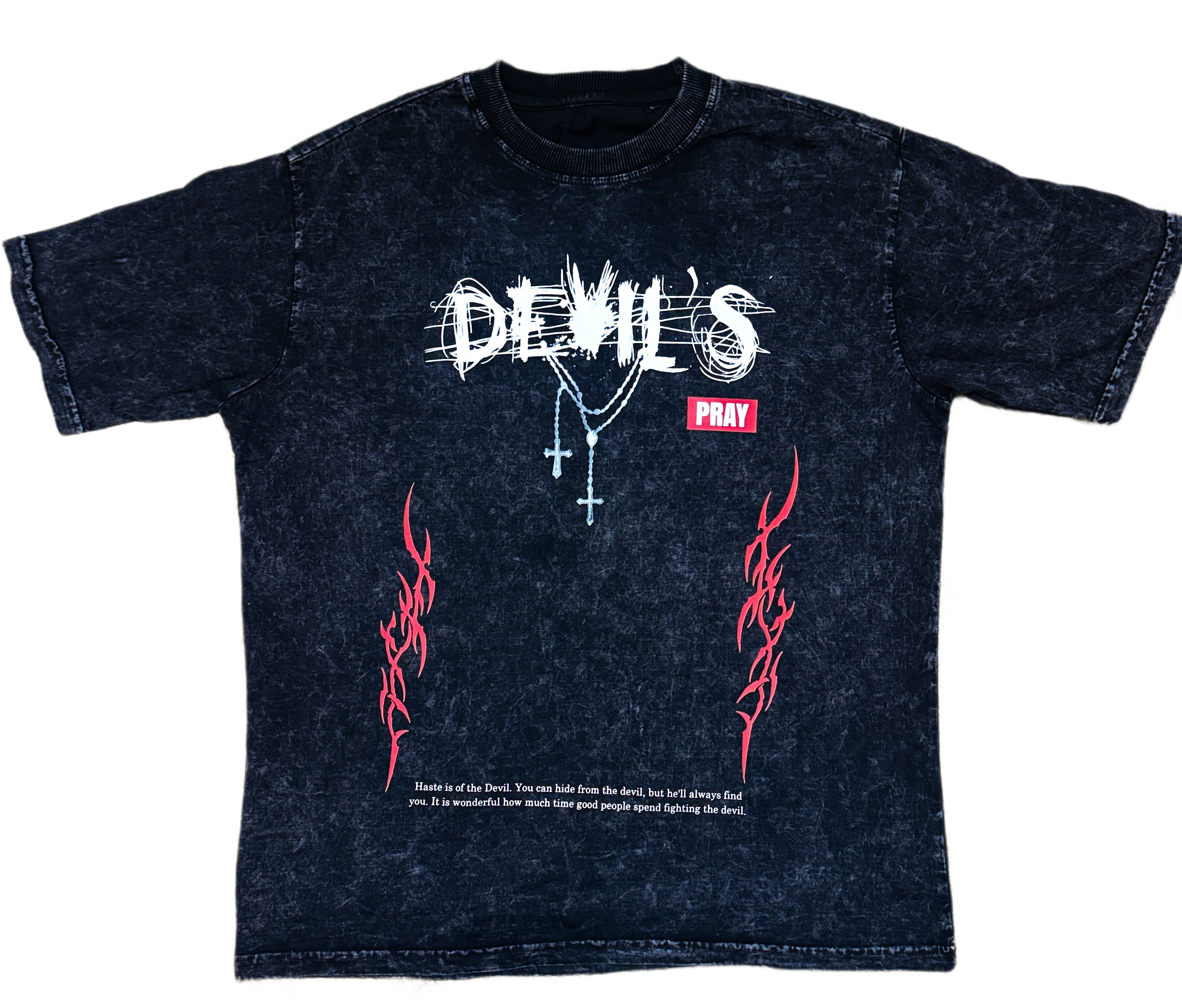 DEVIL- UNISEX OVERSIZED TEES