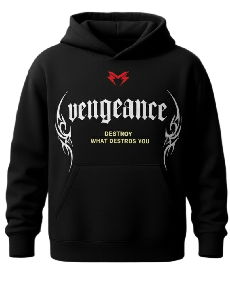 VENGEANCE- UNSEX HOODIES